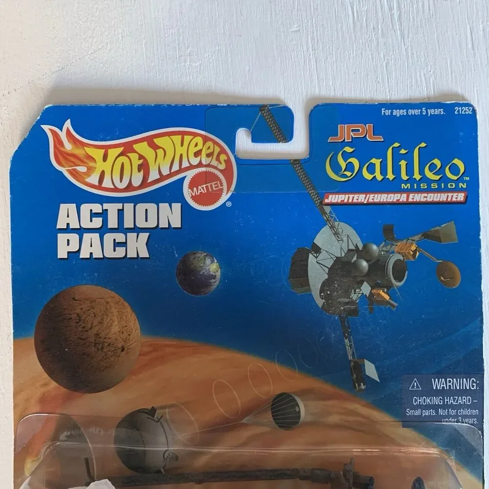 Hot Wheels Action Pack JPL Galileo Mission Jupiter Europa Encounter Rare 1997